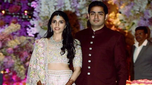 Akash Ambani & Shloka Mehta